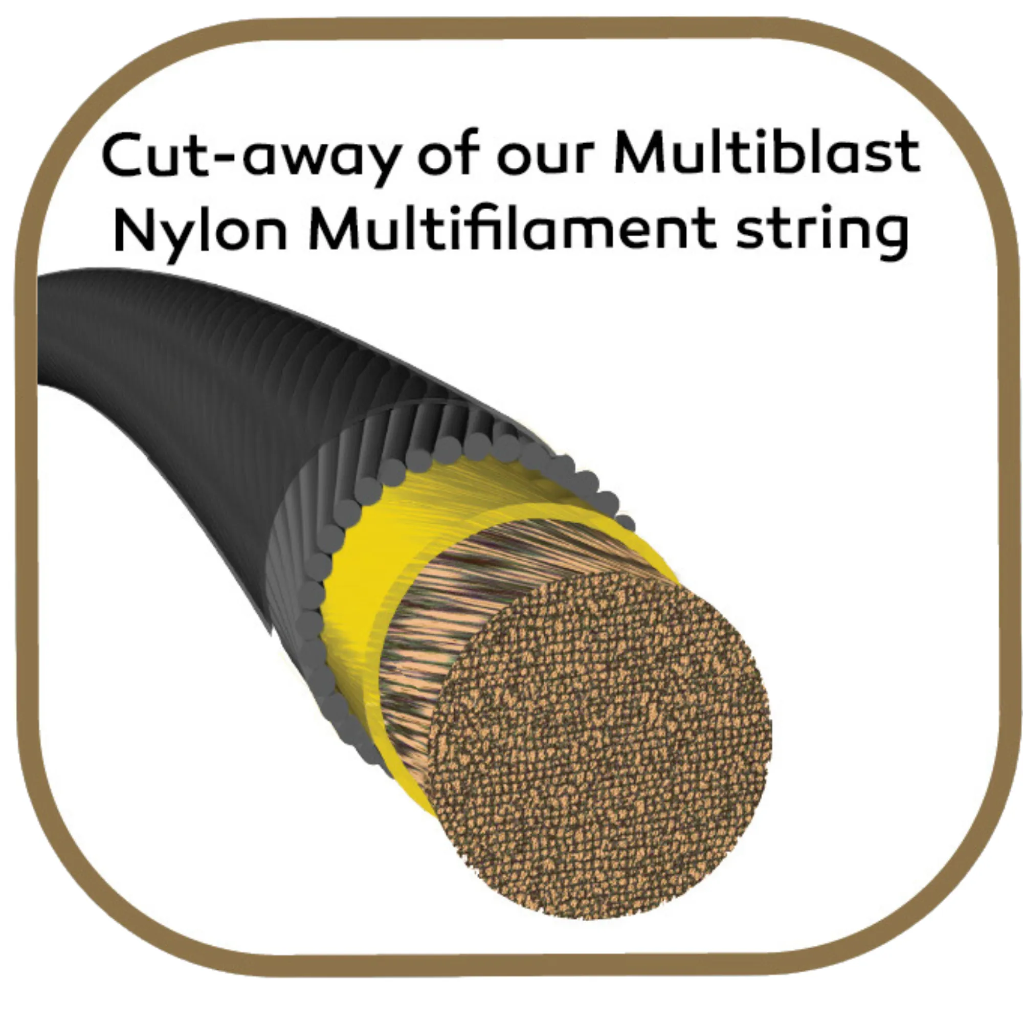 Master Athletics MultiBlast Tennis String