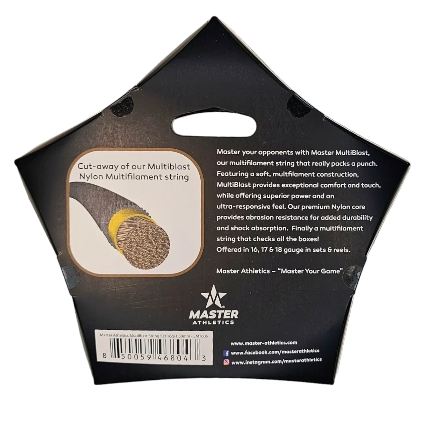 Master Athletics MultiBlast Tennis String