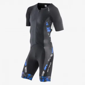 MENS 226 SHORT SLEEVE RACE SUIT BK-BL