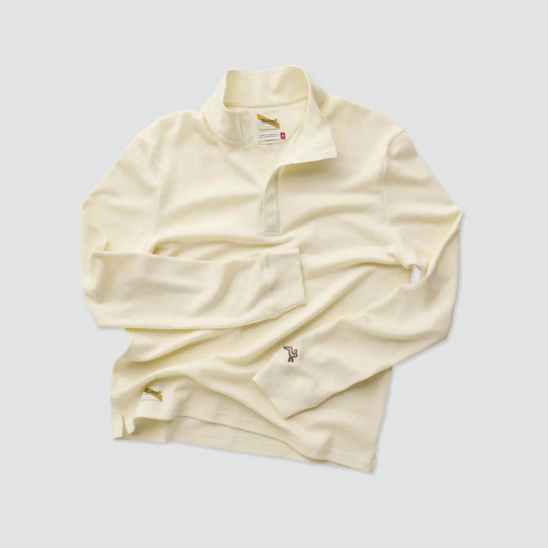 Men's Downeaster Snap Neck - Ivory