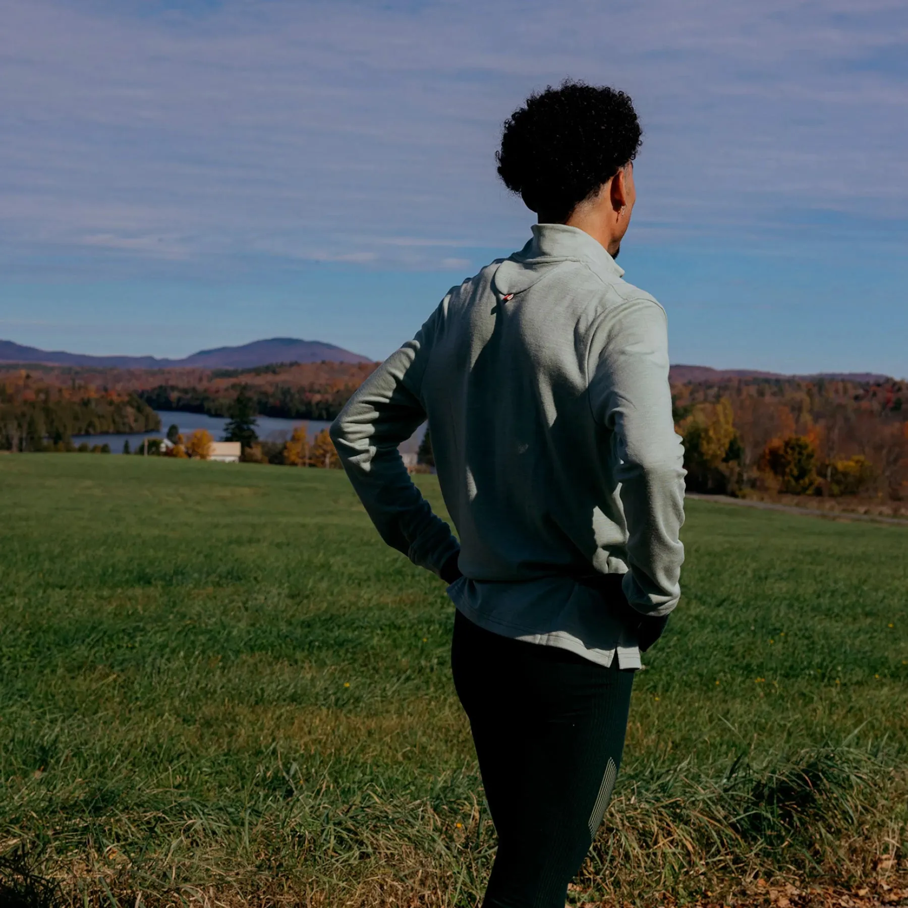 Men's Downeaster Snap Neck - Ivory