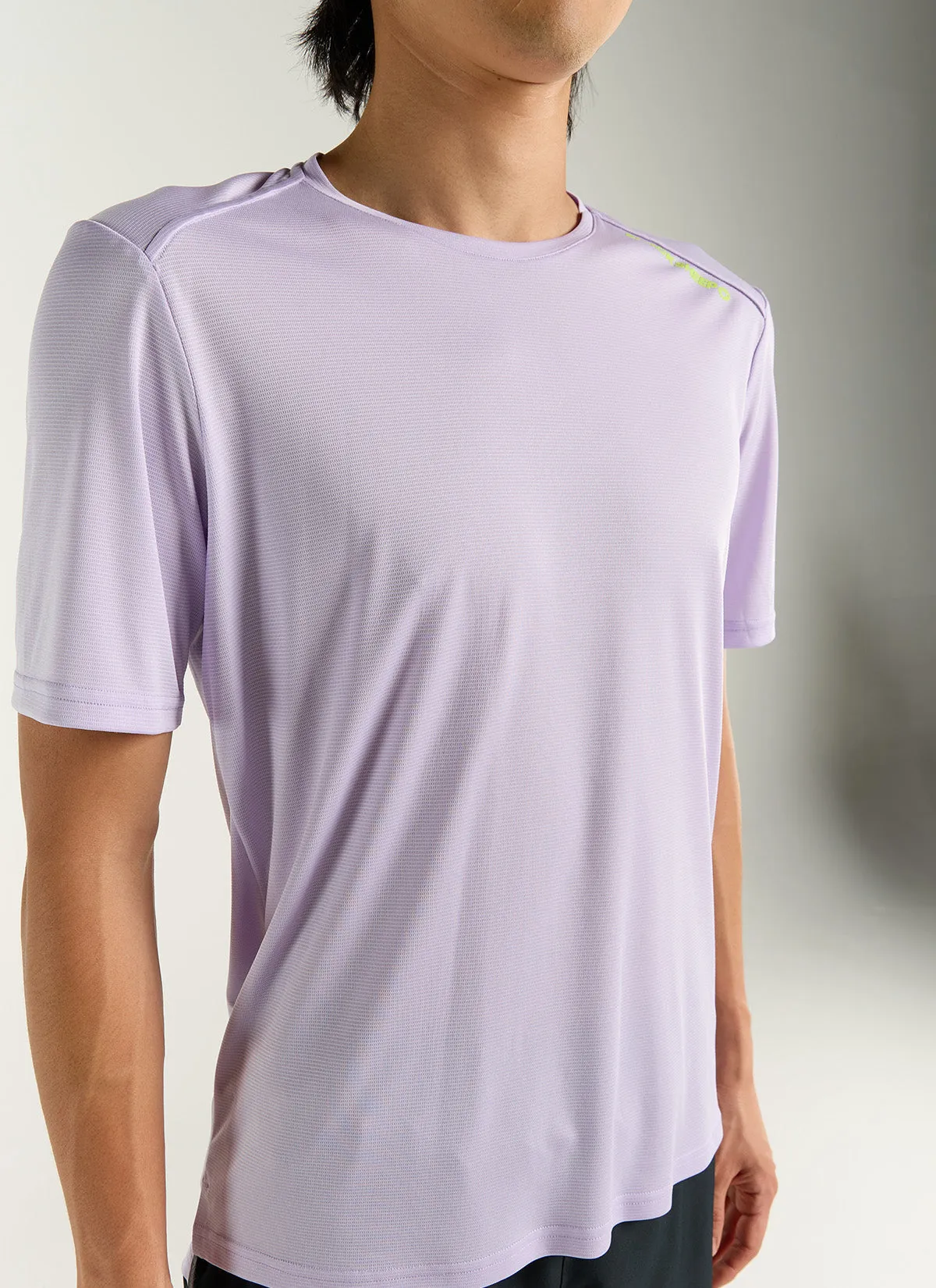 Men's Dry SS Tee - Pastel Lilac