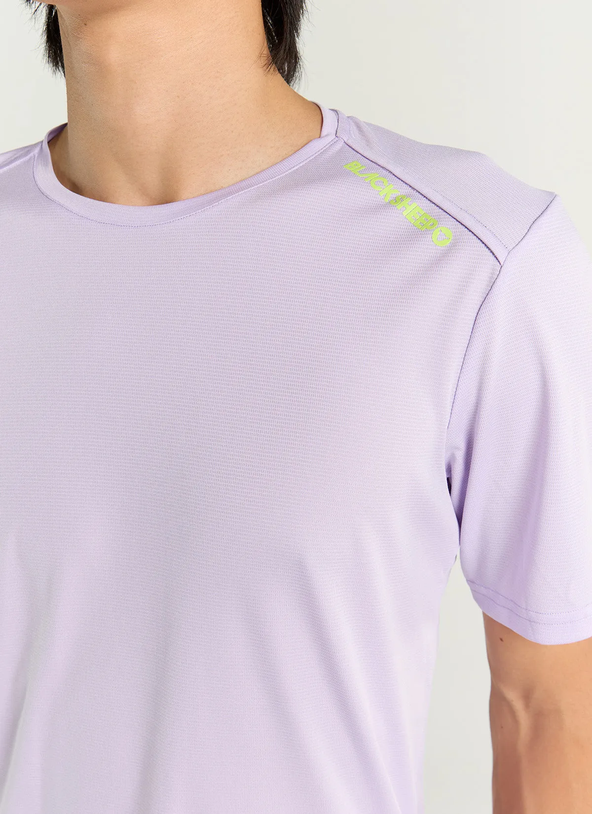 Men's Dry SS Tee - Pastel Lilac
