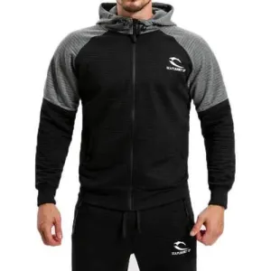 Mens Fashion Slim Fit Fitness Running Hoodie