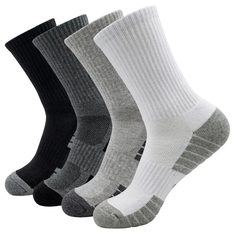 Men's Long Compression Sport Socks - Pack of 6