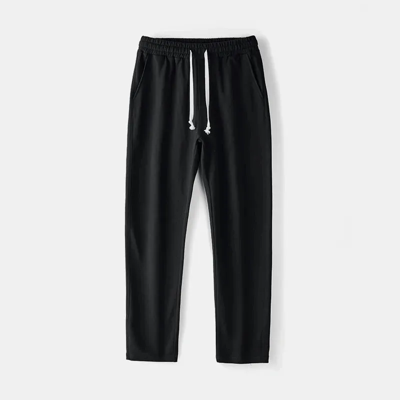 Men's Pants - Sport Fitness Jogger Pants, Loose Straight Long Sweatpants for Outdoor Casual Trousers