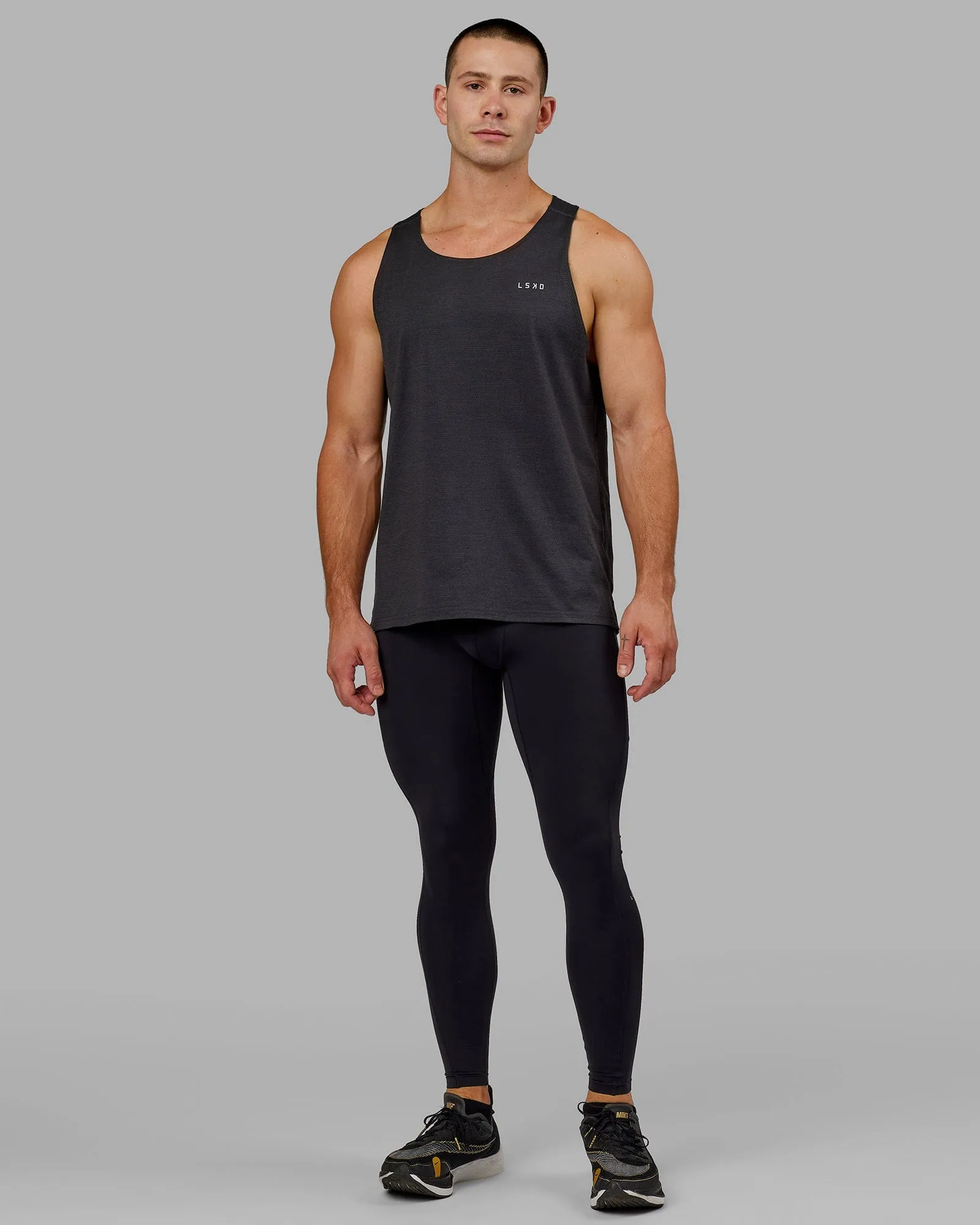 Men's Perform Full Length Tights - Black