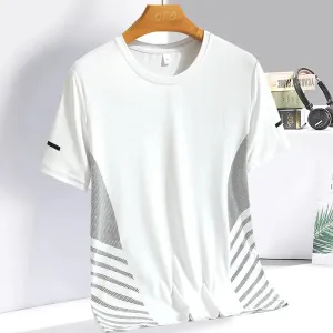 Men's Sports Running Short Sleeve T-Shirt - Performance Tee for Active Lifestyle