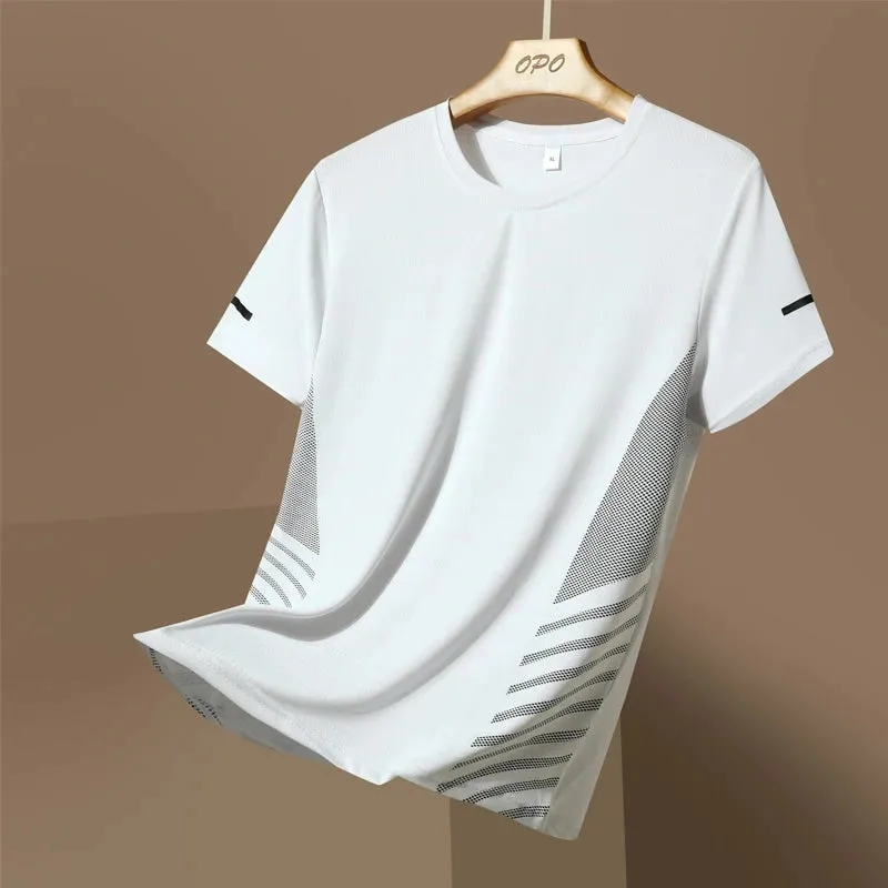 Men's Sports Running Short Sleeve T-Shirt - Performance Tee for Active Lifestyle