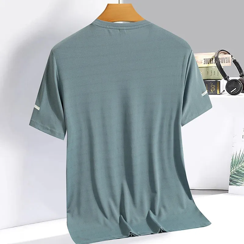 Men's Sports Running Short Sleeve T-Shirt - Performance Tee for Active Lifestyle