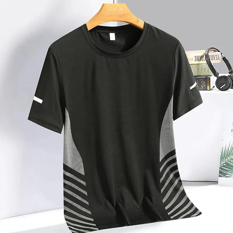 Men's Sports Running Short Sleeve T-Shirt - Performance Tee for Active Lifestyle