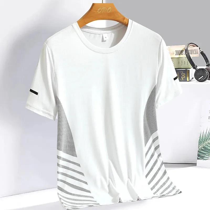 Men's Sports Running Short Sleeve T-Shirt - Performance Tee for Active Lifestyle
