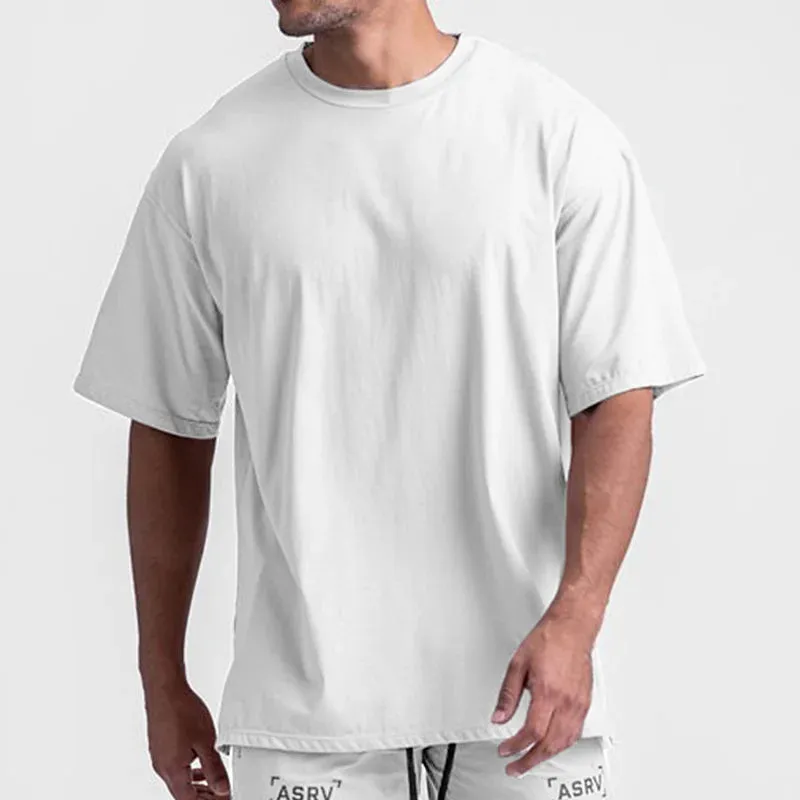 Men's Summer Gym Quick Dry Short Sleeve Sport T-Shirt - Fitness Shirt Trainer Running Jersey, Breathable Sportswear