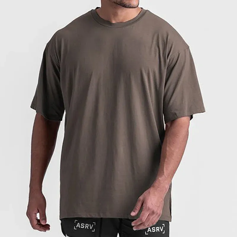 Men's Summer Gym Quick Dry Short Sleeve Sport T-Shirt - Fitness Shirt Trainer Running Jersey, Breathable Sportswear