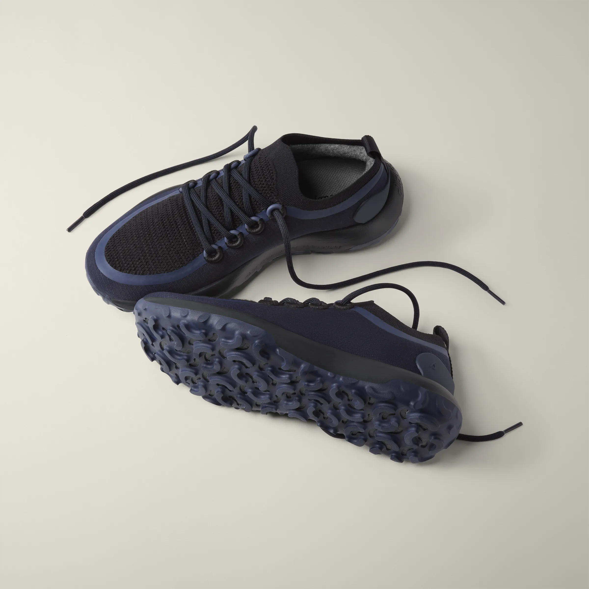 Men's Trail Runners - True Navy/Hazy Indigo (Natural Black Sole)