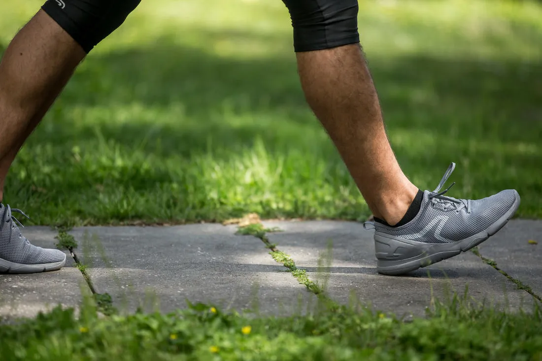 Men's Urban Walking Shoes PW 100 - grey