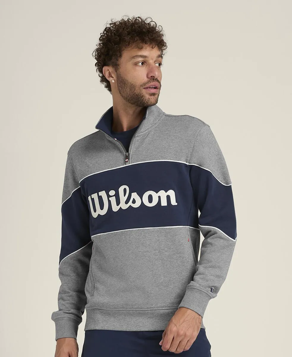 Millennium Half-Zip - Medium Gray Heather