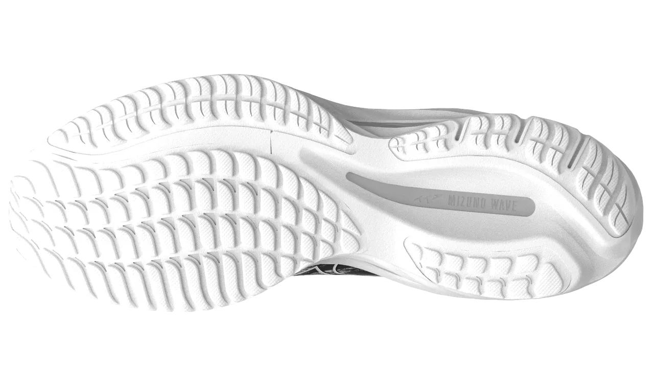 Mizuno Men's Wave Rider 26 - White/White/Black