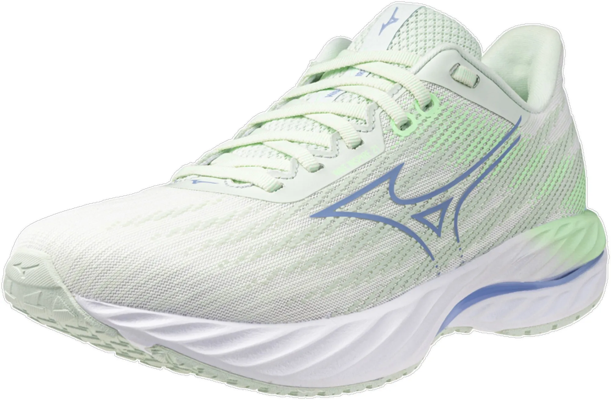 Mizuno Wave Inspire 21 Womens Running Shoes - Green