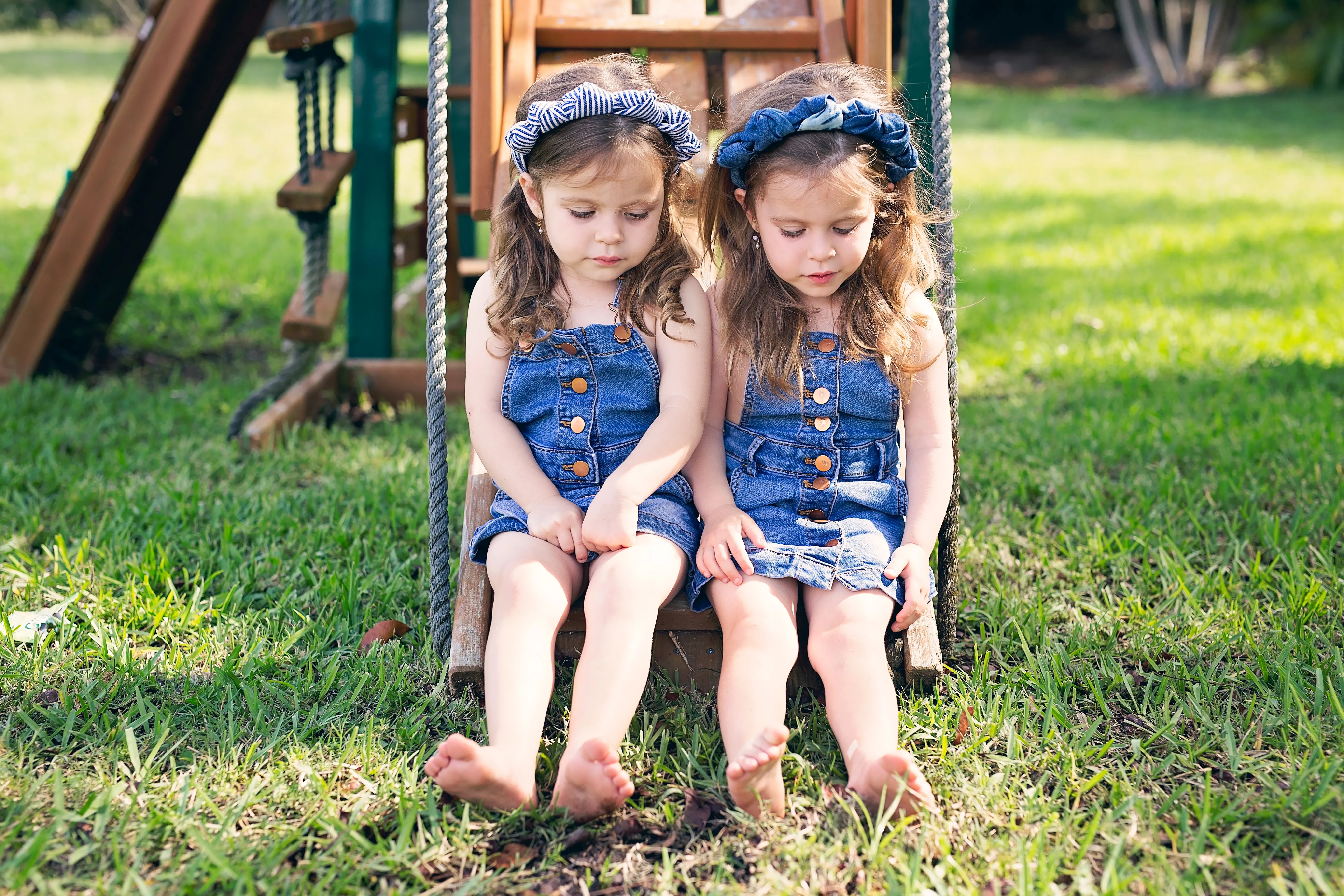 Monkey Bars Headband - Pinstripe
