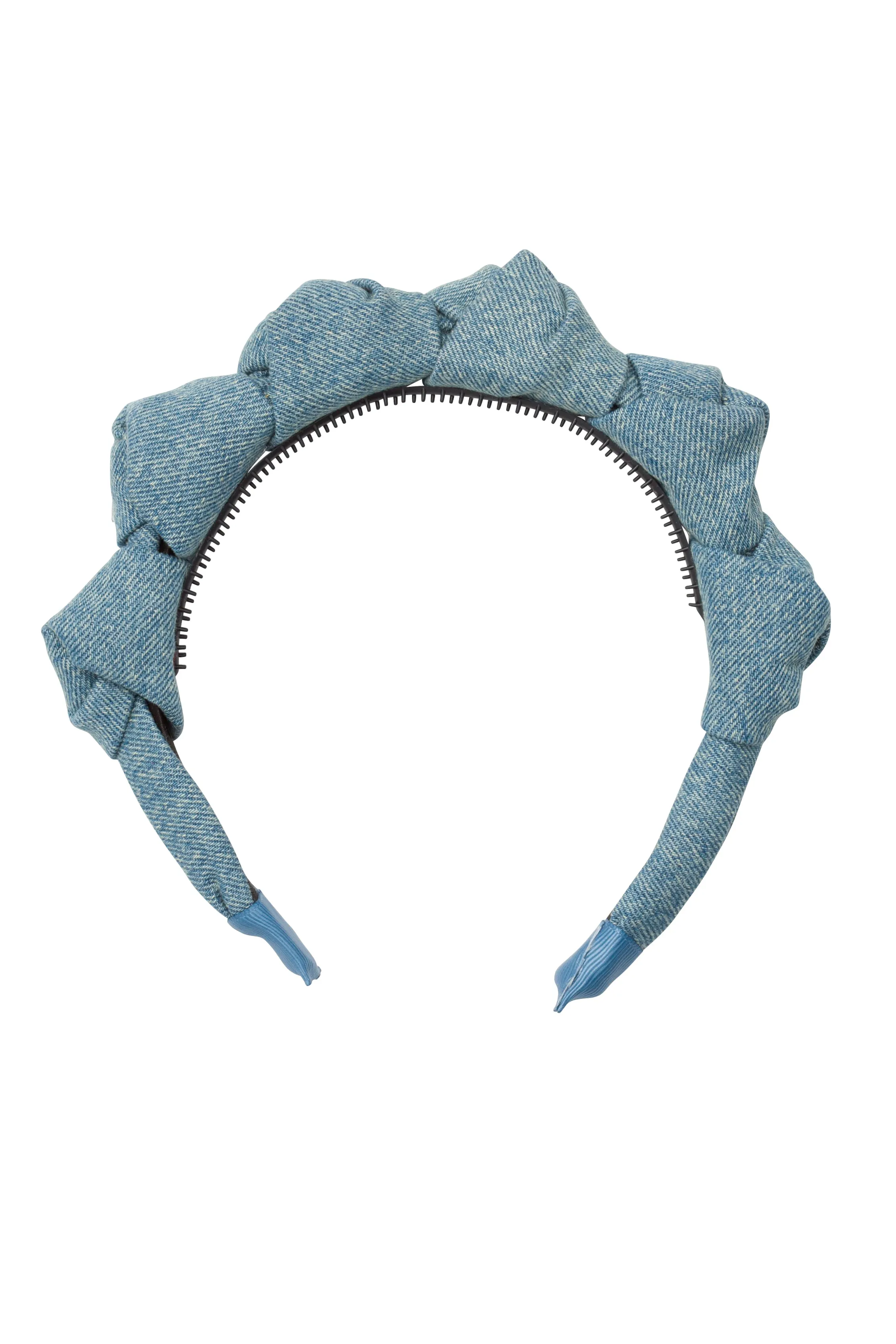 Monkey Bars Headband - Teal Denim