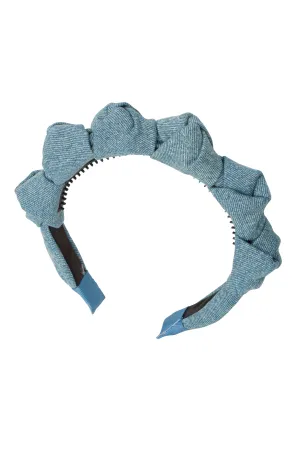 Monkey Bars Headband - Teal Denim