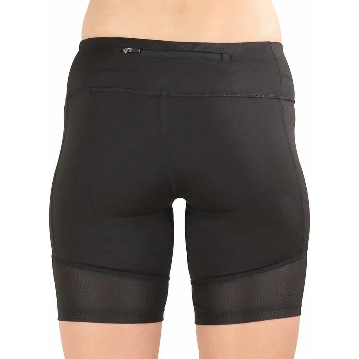 More Mile Excel Womens Short Running Tights - Black
