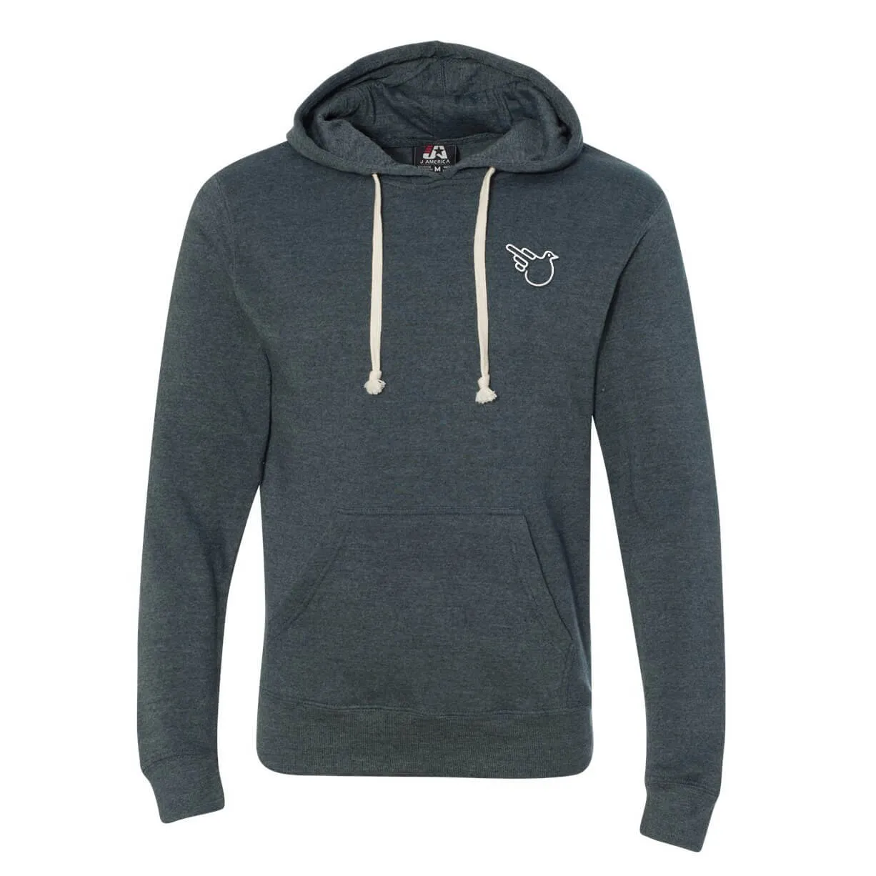 Navy Triblend Hoodie