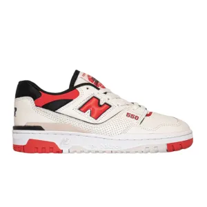 New Balance 550 Sea Salt True Red