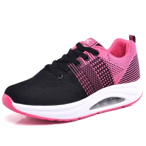 New Double Layer Air Spring Center Mesh Fitness Sneakers