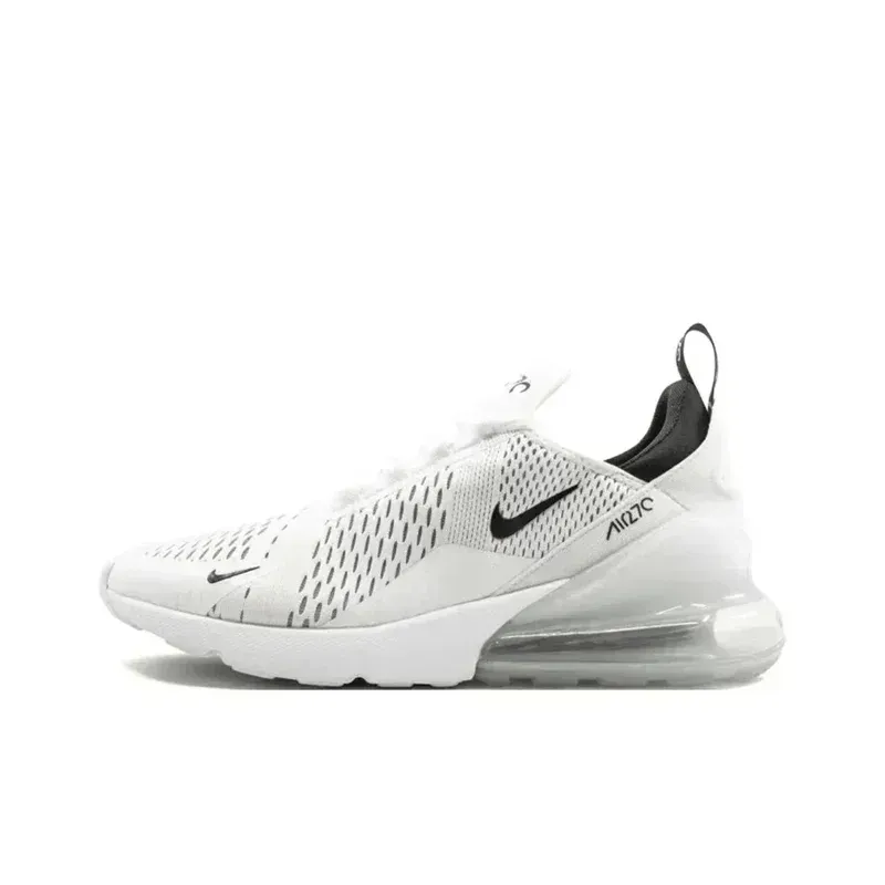 Nike Air Max 270 Men's Women's Wear-resistant Air Cushion Cushioning Breathable Comfortable Sports Running Shoes Sneakers Women