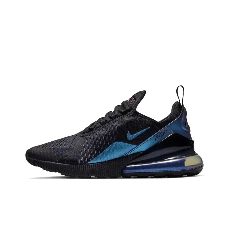 Nike Air Max 270 Men's Women's Wear-resistant Air Cushion Cushioning Breathable Comfortable Sports Running Shoes Sneakers Women