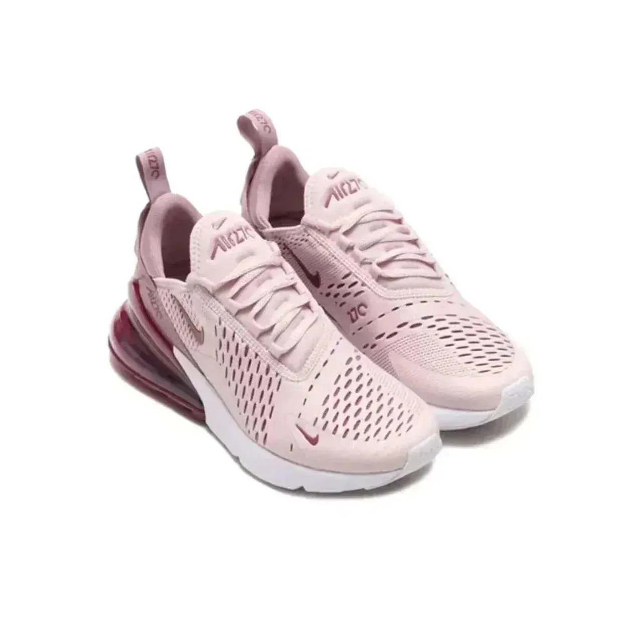 Nike Air Max 270 Men's Women's Wear-resistant Air Cushion Cushioning Breathable Comfortable Sports Running Shoes Sneakers Women
