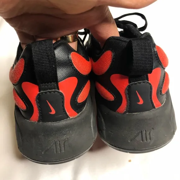 Nike Air Max exosense híper red black sneakers shoes
