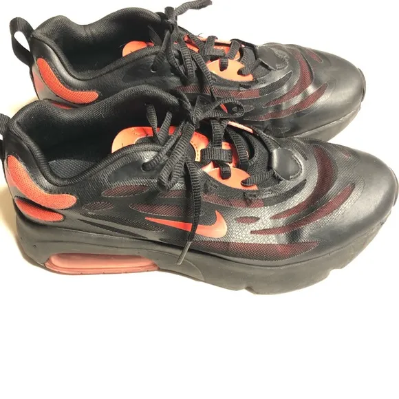 Nike Air Max exosense híper red black sneakers shoes