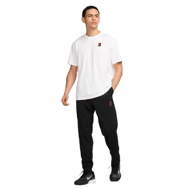 NikeCourt Men's Max90 Short-Sleeve White Tennis Top