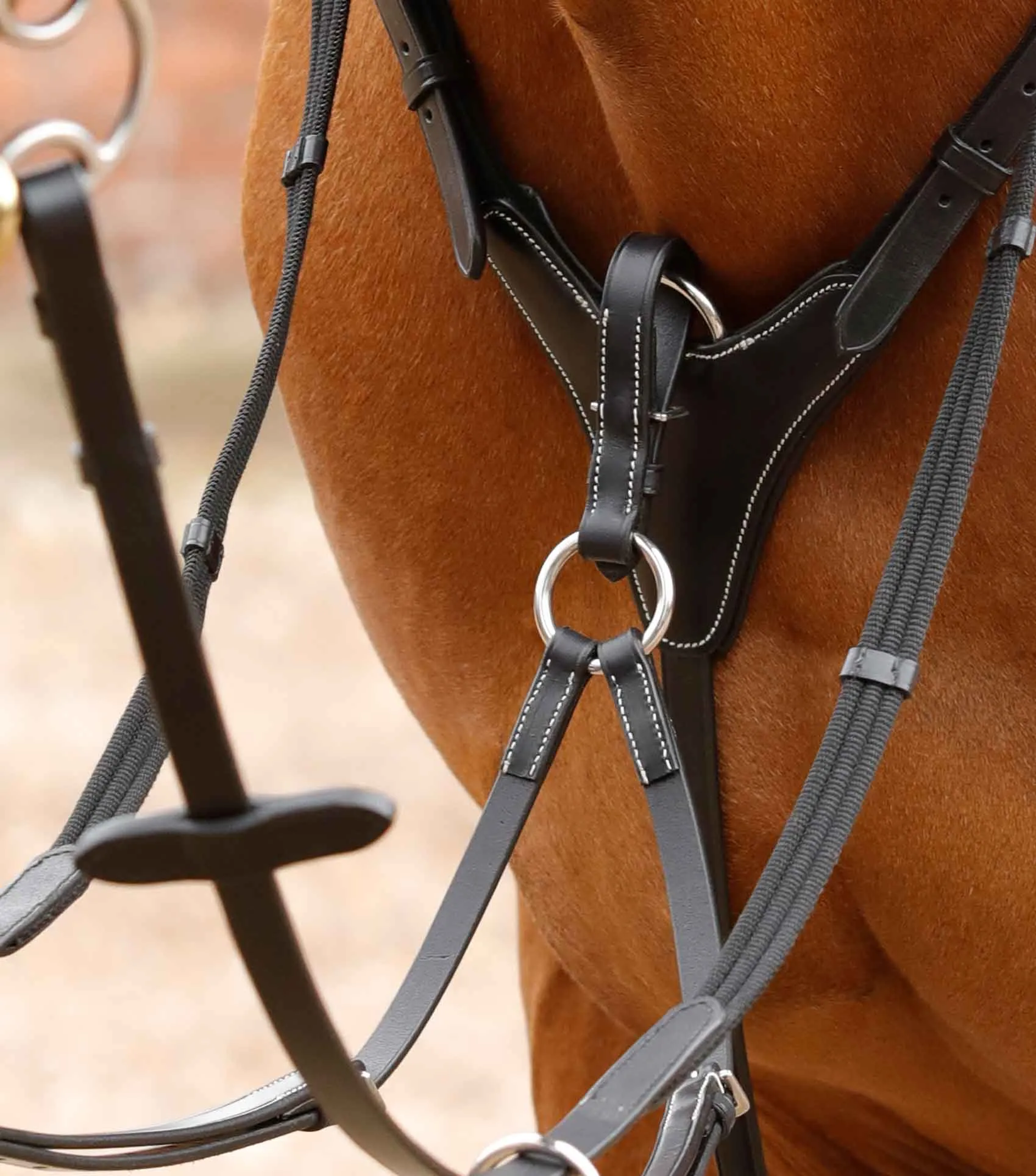 Norbello Hunter Breastplate Black