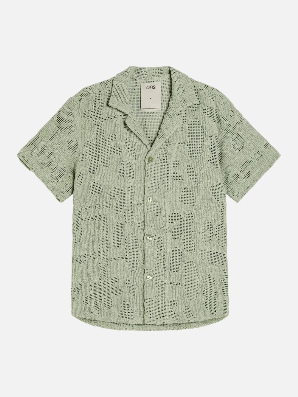 OAS Galbanum Cuba Crochet Shirt