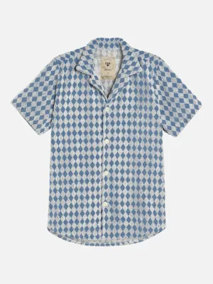 OAS Navy Diamond Cuba Terry Shirt