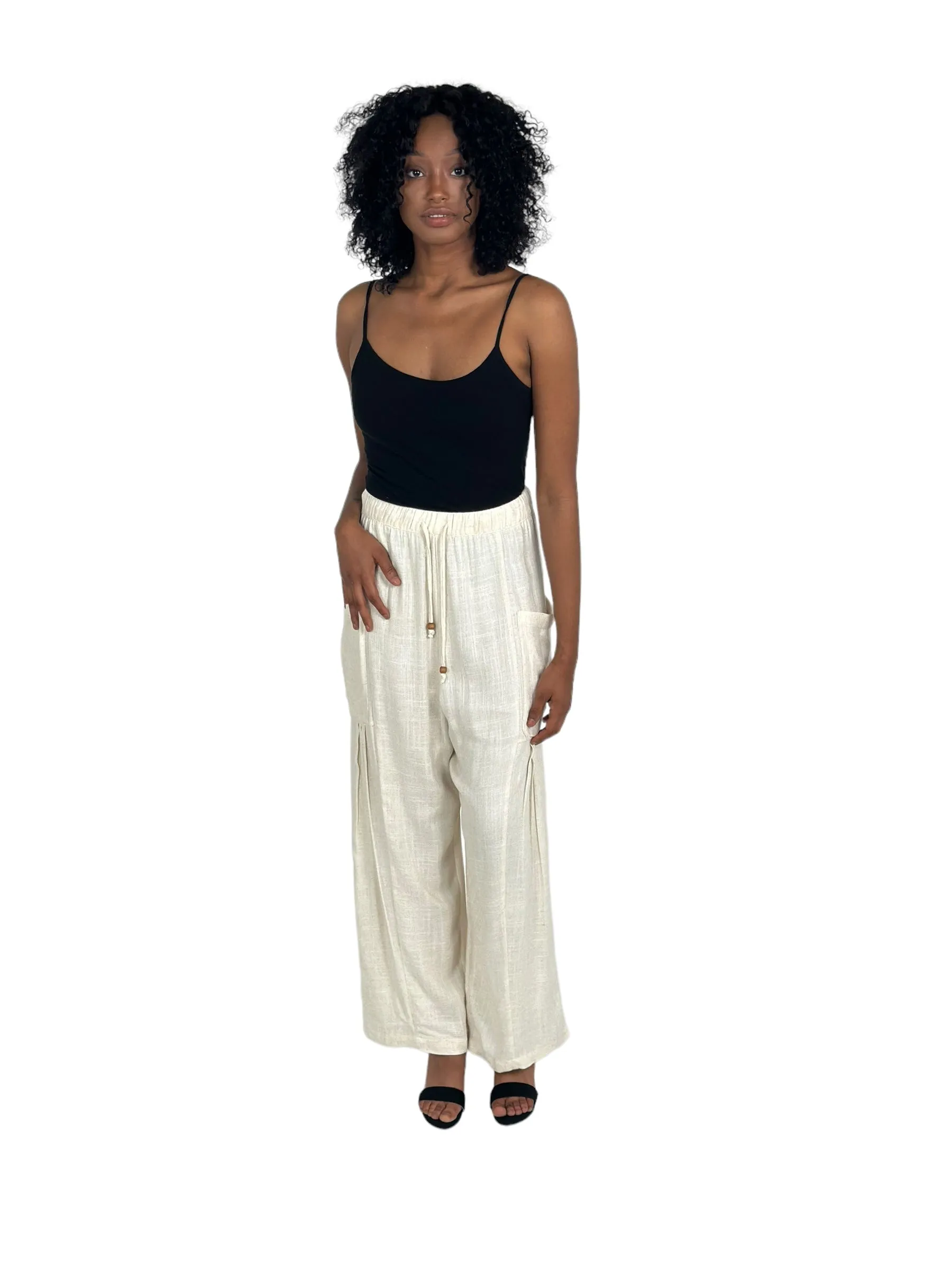 Oatmeall Cargo Pants