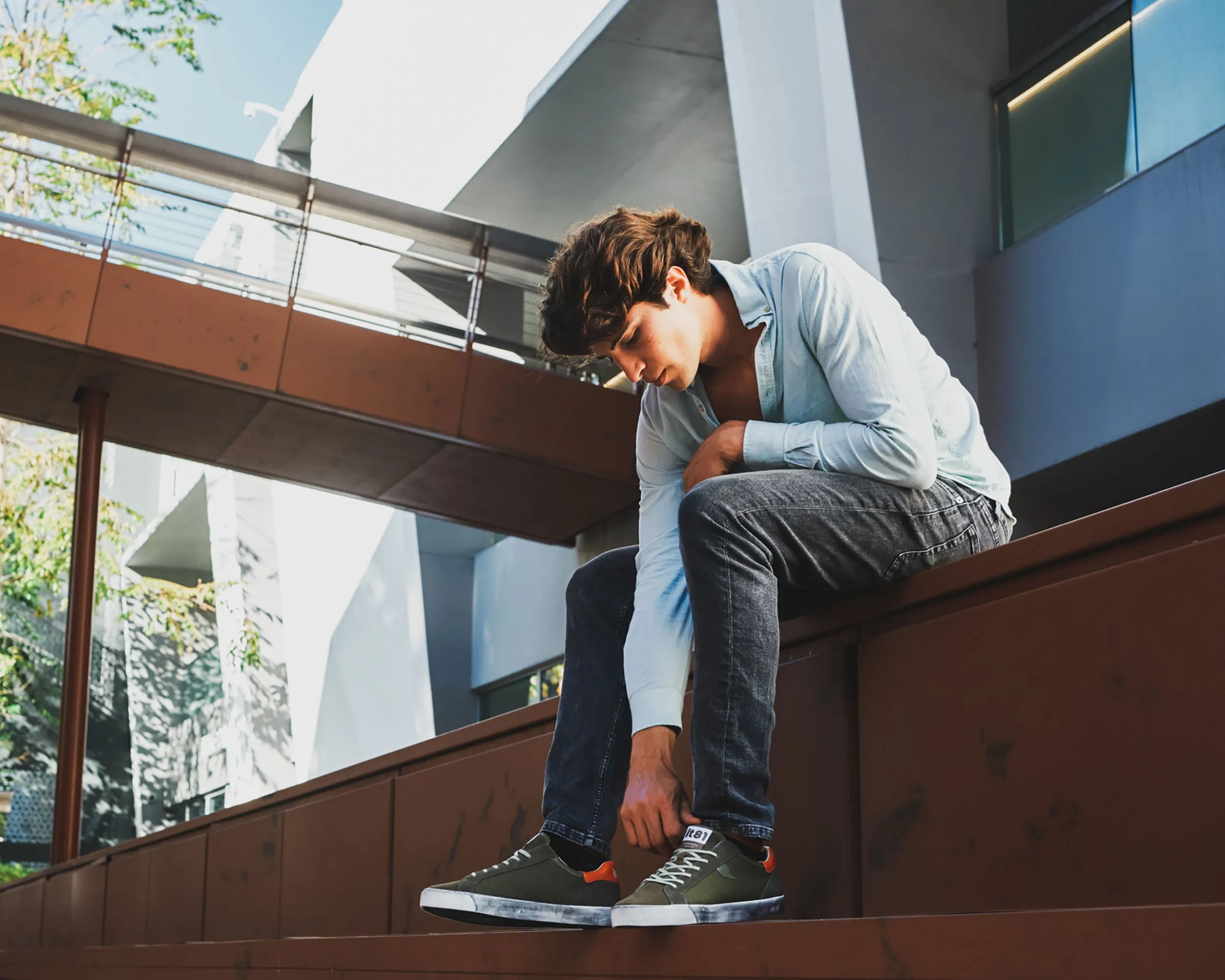 Olive Br. Green Low-top