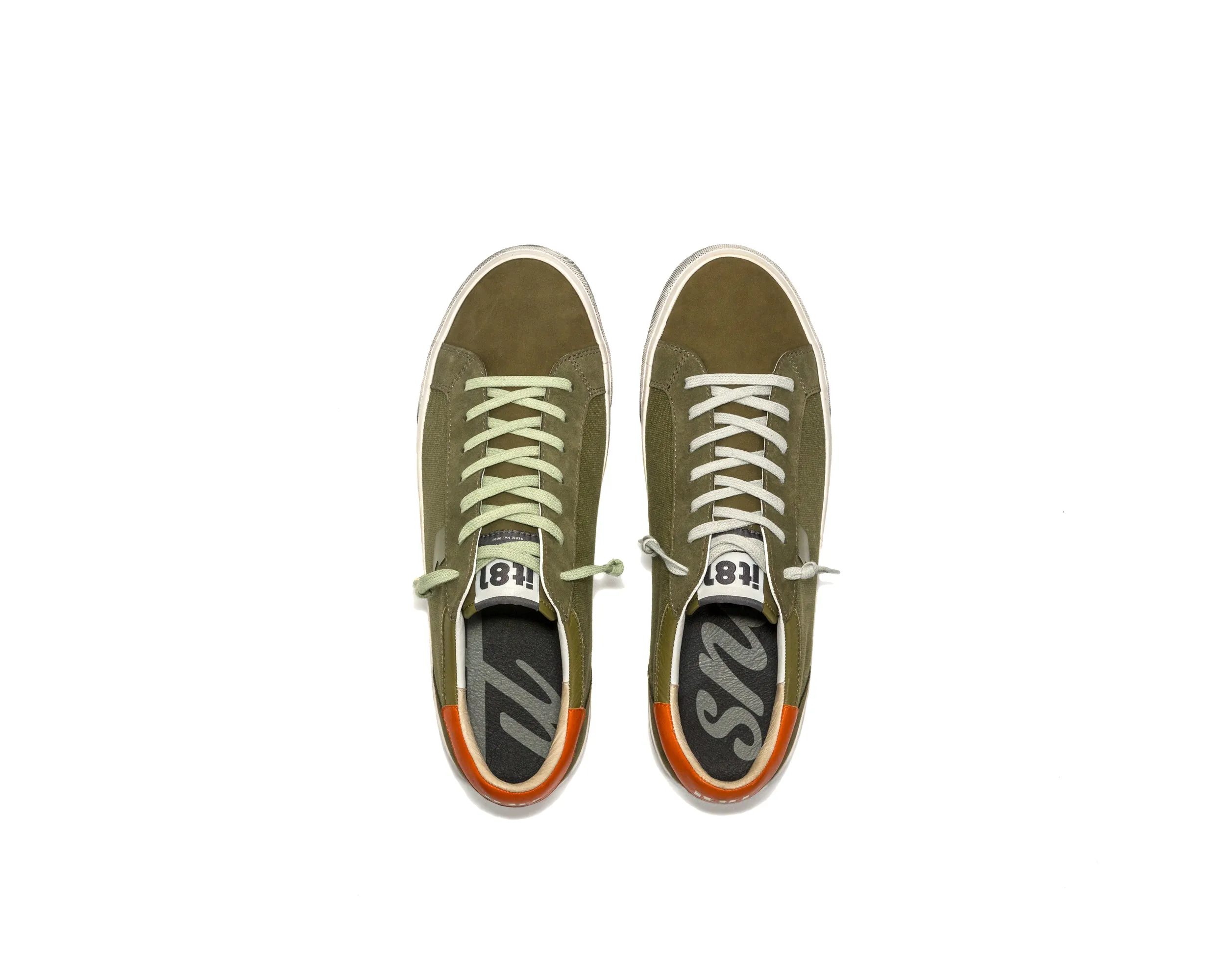Olive Br. Green Low-top
