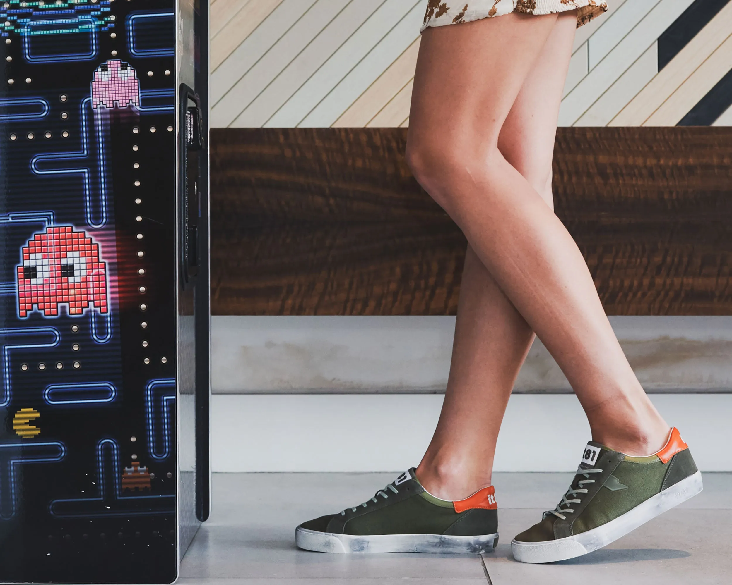 Olive Br. Green Low-top