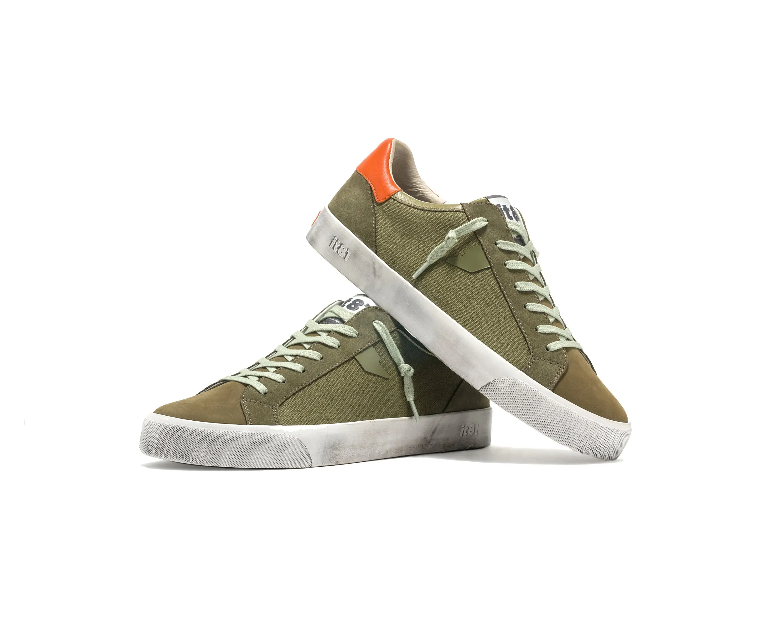 Olive Br. Green Low-top
