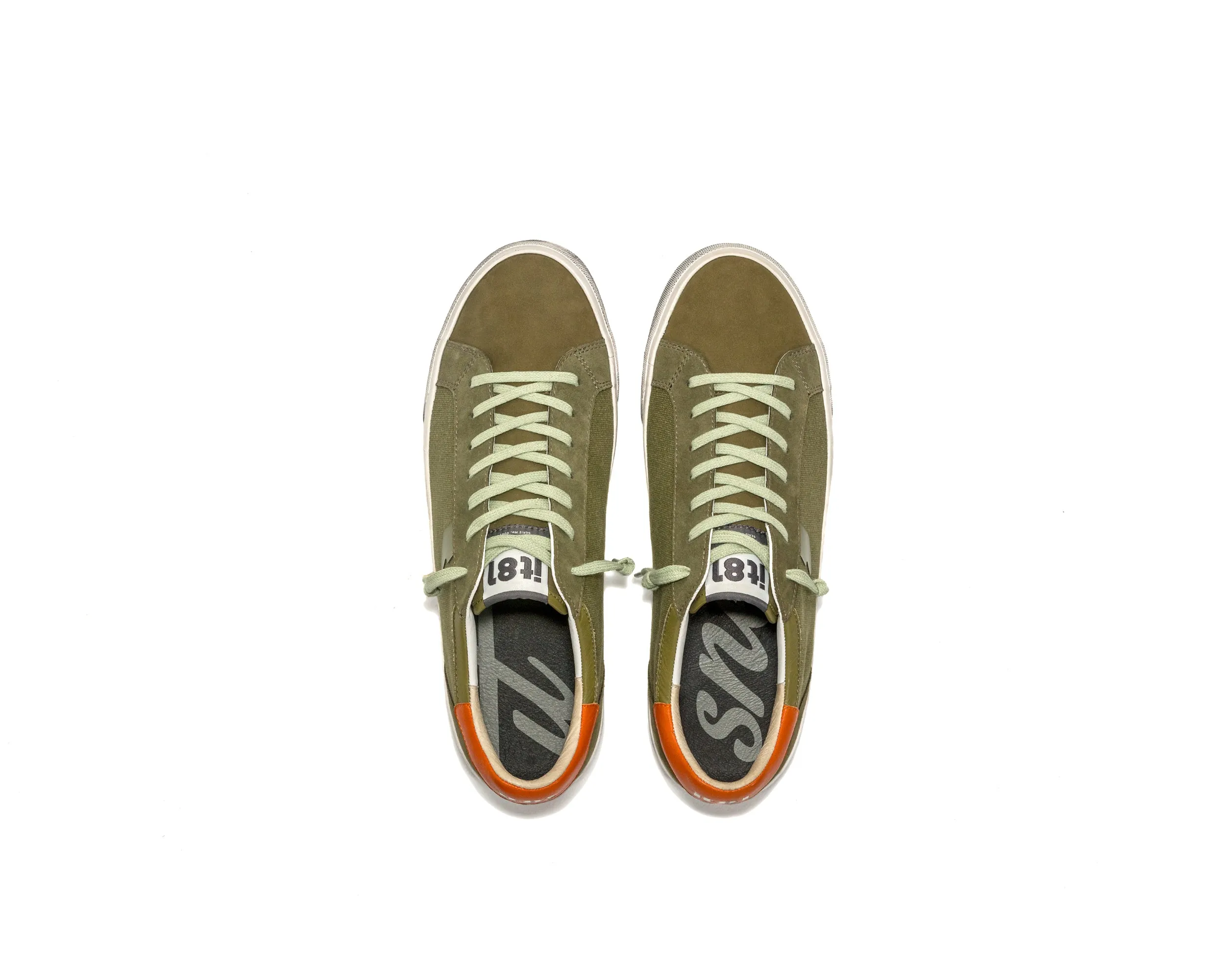 Olive Br. Green Low-top