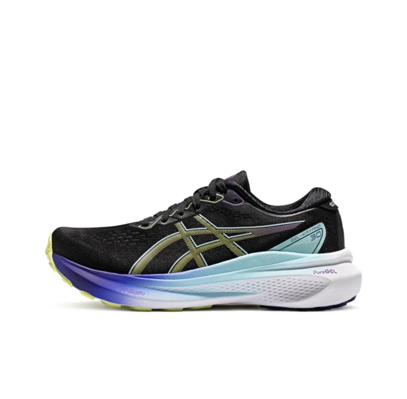 Original Asics Gel-Kayano 30 Men and Women Running Shoes Low-top Cushion Breathable Sports Shoes Outdoor Practical Sneakers