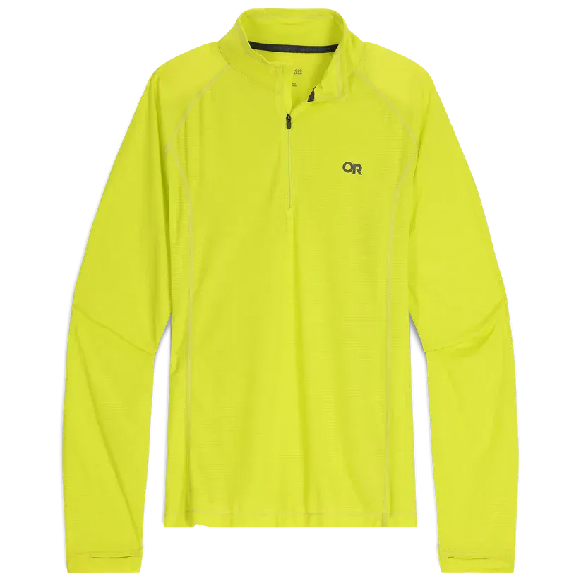 Outdoor Research Echo Mens Long Sleeve Quarter Zip Top