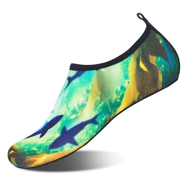 Outdoor Water Sports Shoes Barefoot Quick-Dry Aqua Yoga Socks Slip-on for Men Women