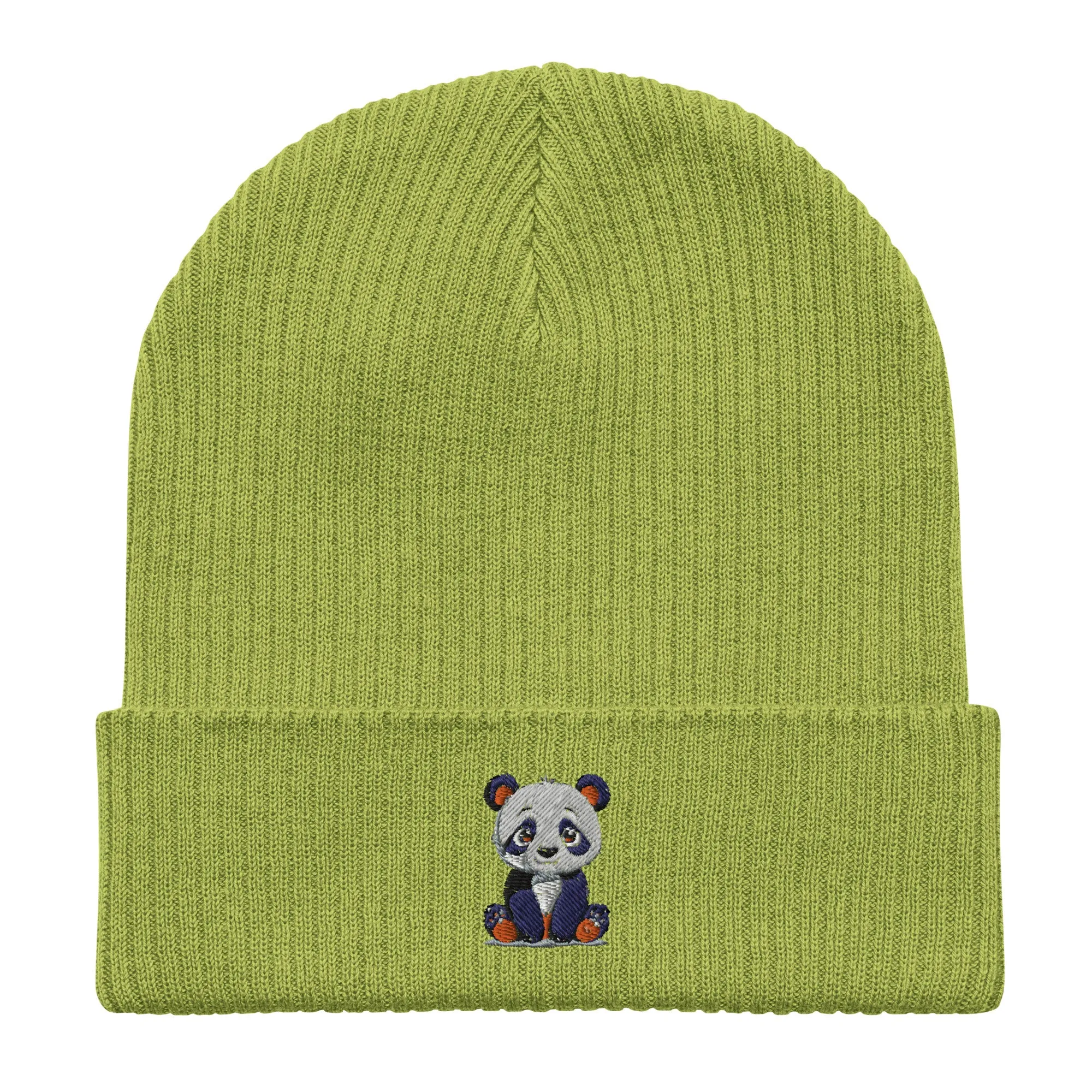 Panda Organic Cotton Beanie