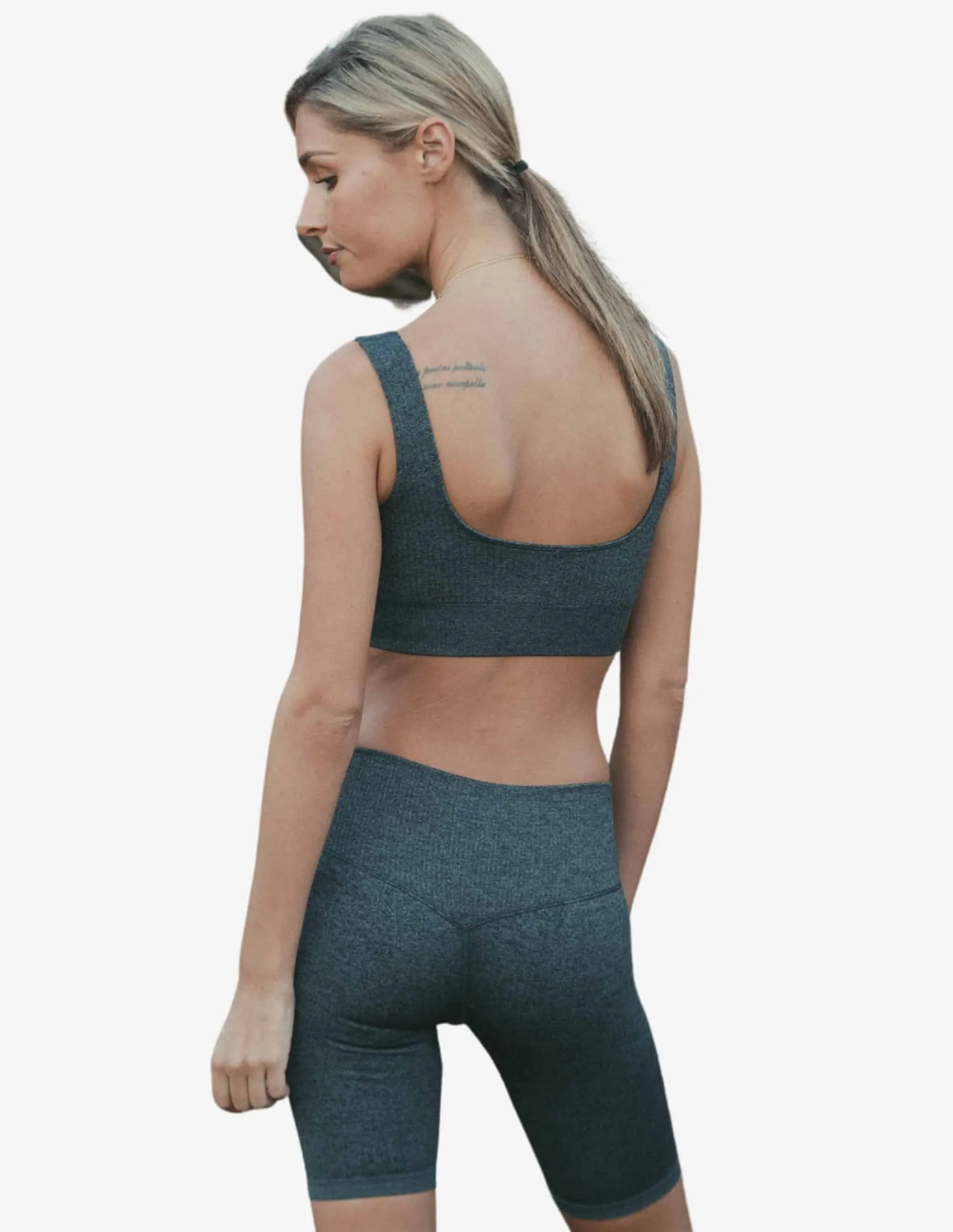 Pebble Ribbed Seamless Bra